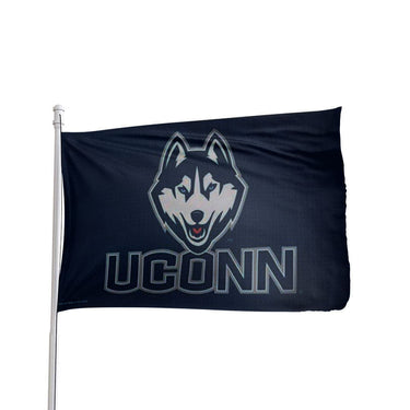 Connecticut Huskies 3x5 Flag - Official NCAA Polyester Team Flag